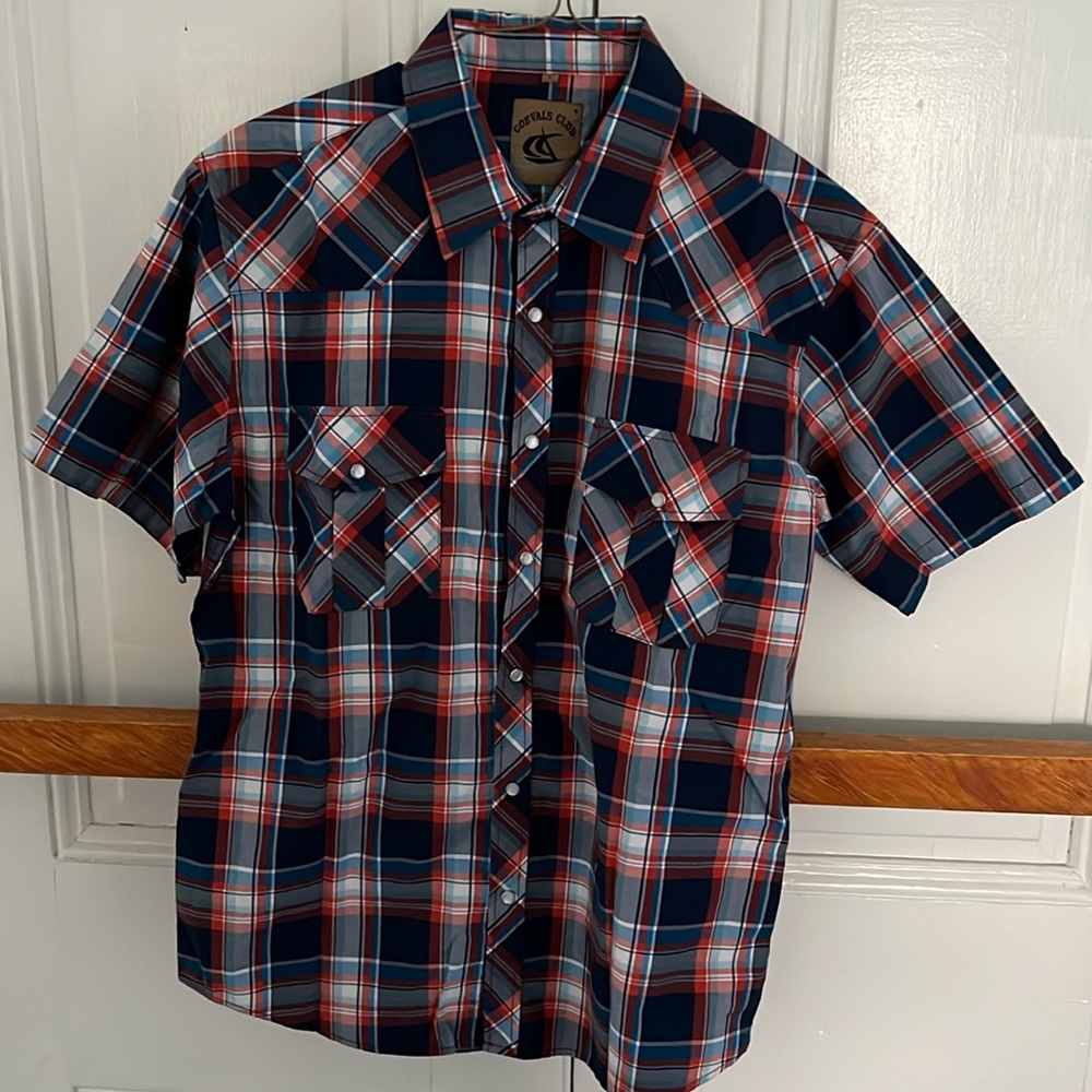 COEVALS CLUB Men’s Casual Shirt Large